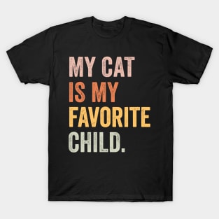 my cat is my favorite child T-Shirt
